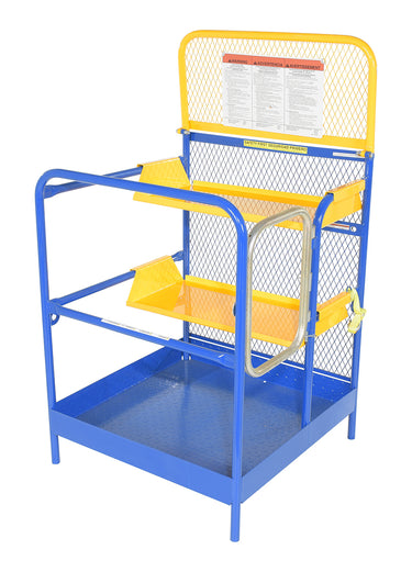 WORK PLATFORM 36X36 WITH 2 SHELVES